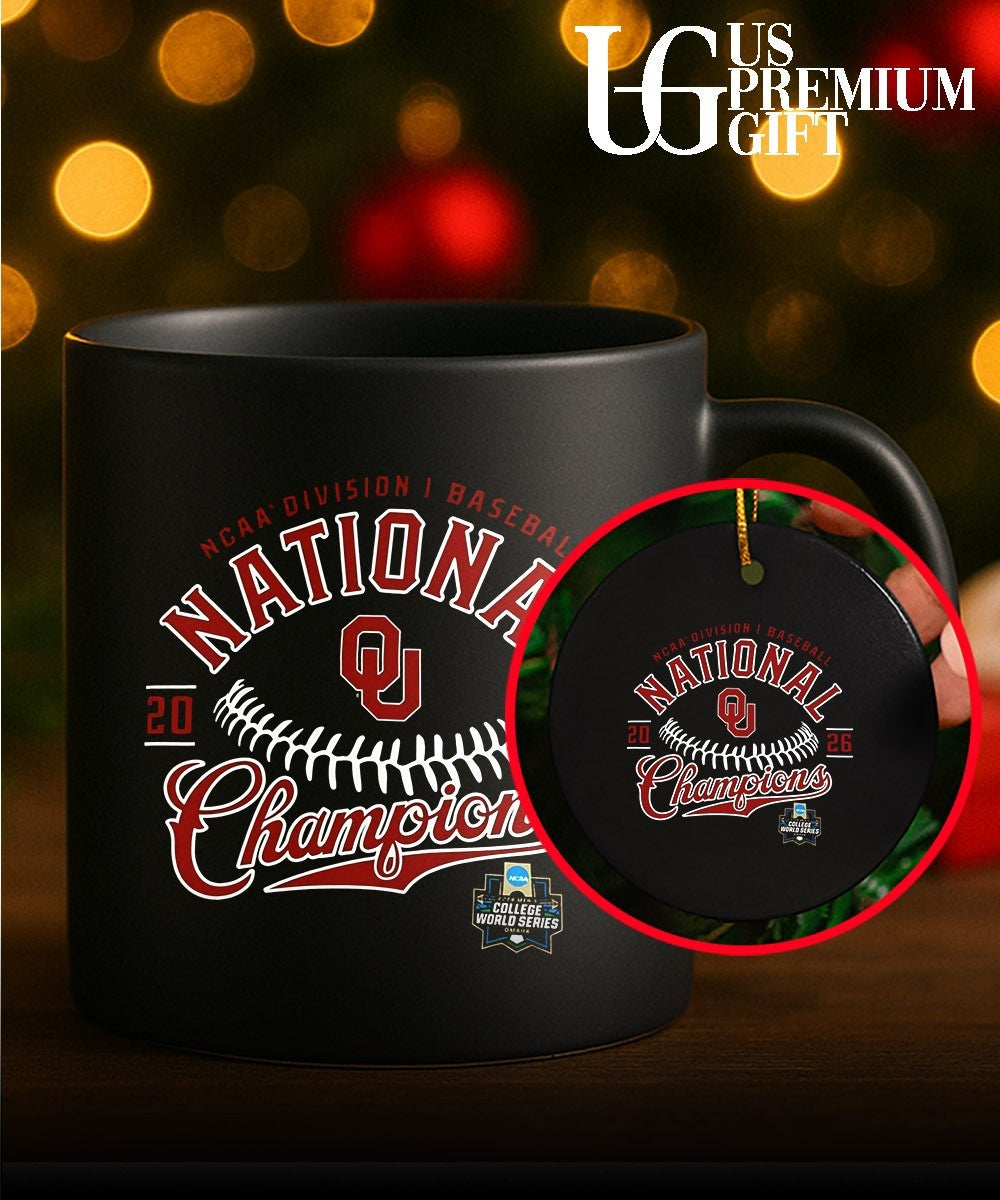 Oklahoma Sooners NCAA Division I Baseball National Champions 2026 College World Series shirt