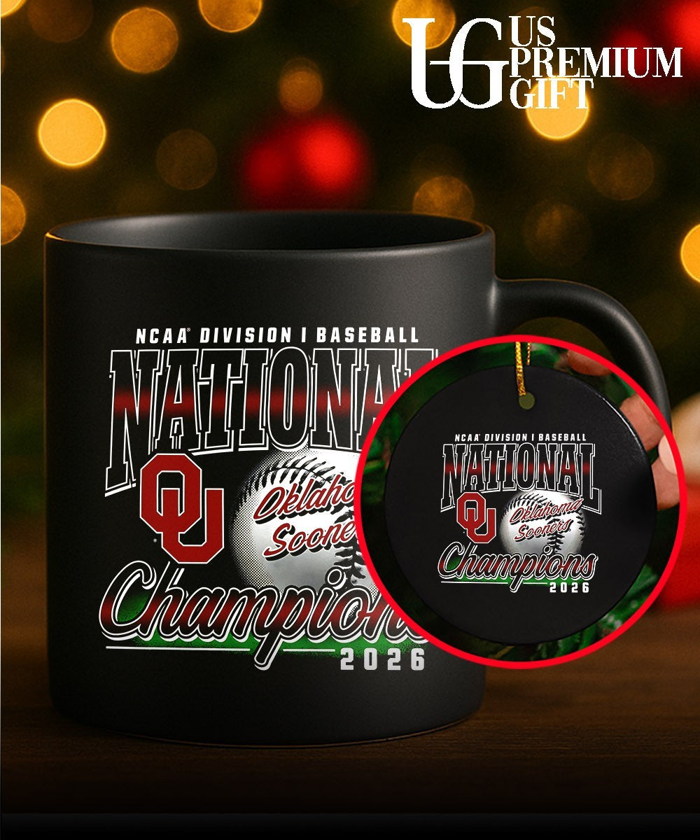 Oklahoma Sooners NCAA Division I Baseball National Champions 2026 Unisex