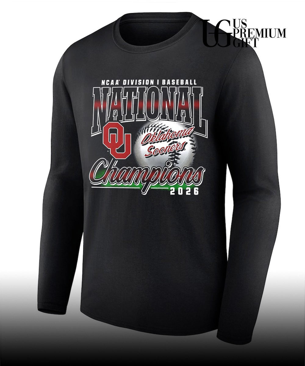 Oklahoma Sooners NCAA Division I Baseball National Champions 2026 Unisex
