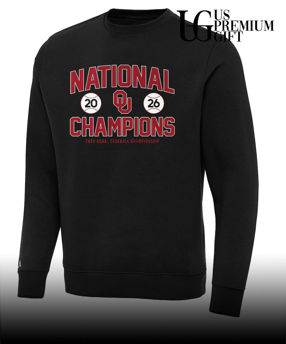 Oklahoma Sooners National 2026 Champions NCAA Baseball Championship shirt Unisex