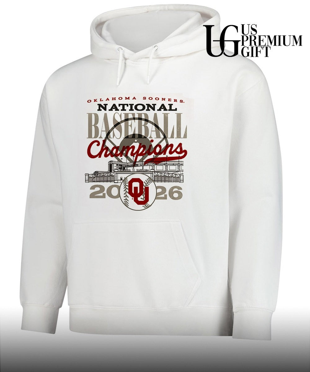 Oklahoma Sooners National Baseball Champions 2026 NCAA College Sport shirt Unisex