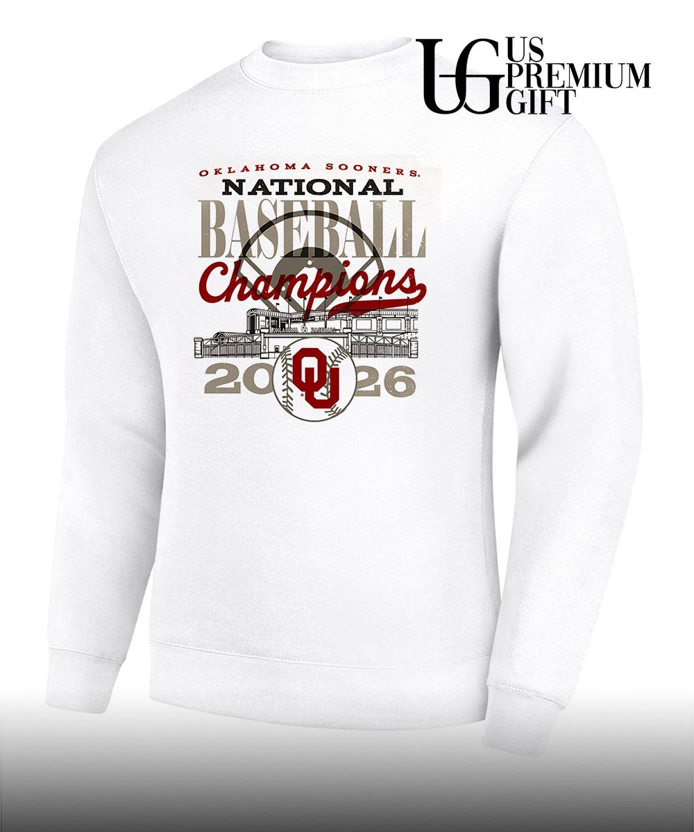 Oklahoma Sooners National Baseball Champions 2026 NCAA College Sport shirt Unisex
