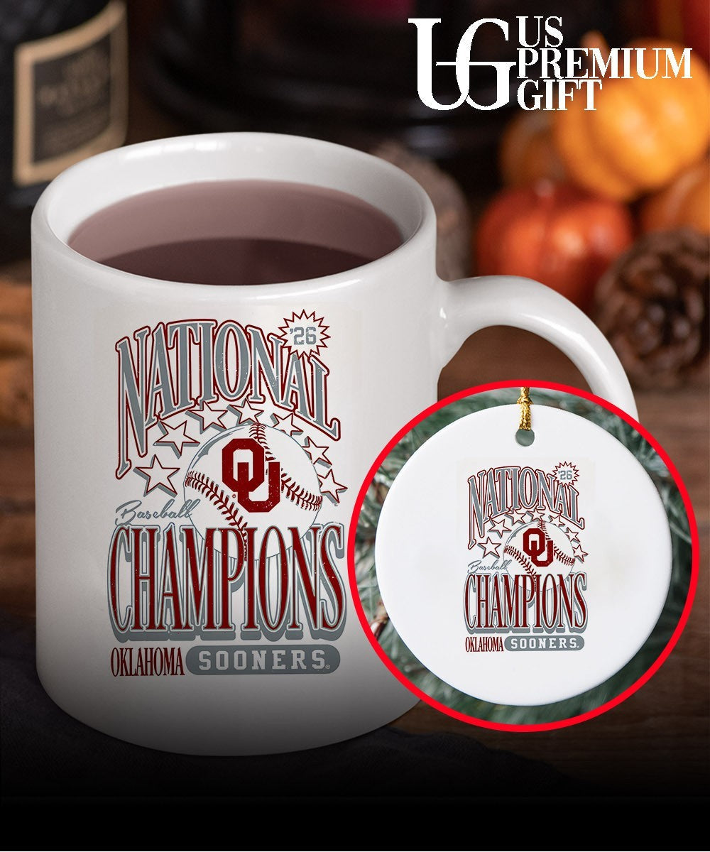 Oklahoma Sooners National Baseball Champions ’26 shirt Unisex