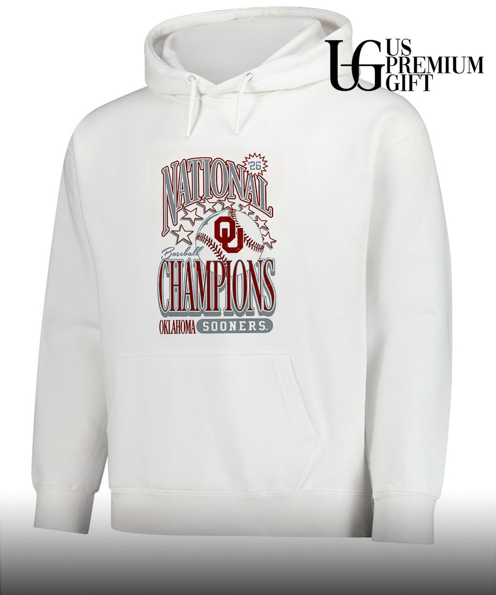 Oklahoma Sooners National Baseball Champions ’26 shirt Unisex