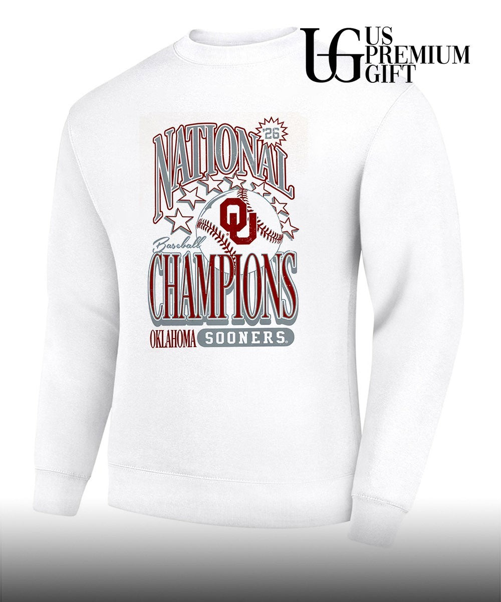 Oklahoma Sooners National Baseball Champions ’26 shirt Unisex