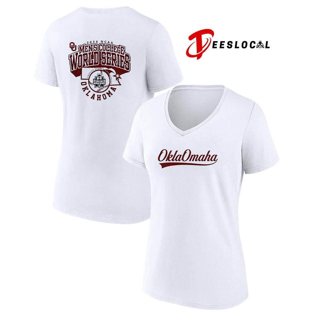 Oklahoma Sooners OklaOmaha NCAA Baseball Men’s College World Series graphic shirt Unisex