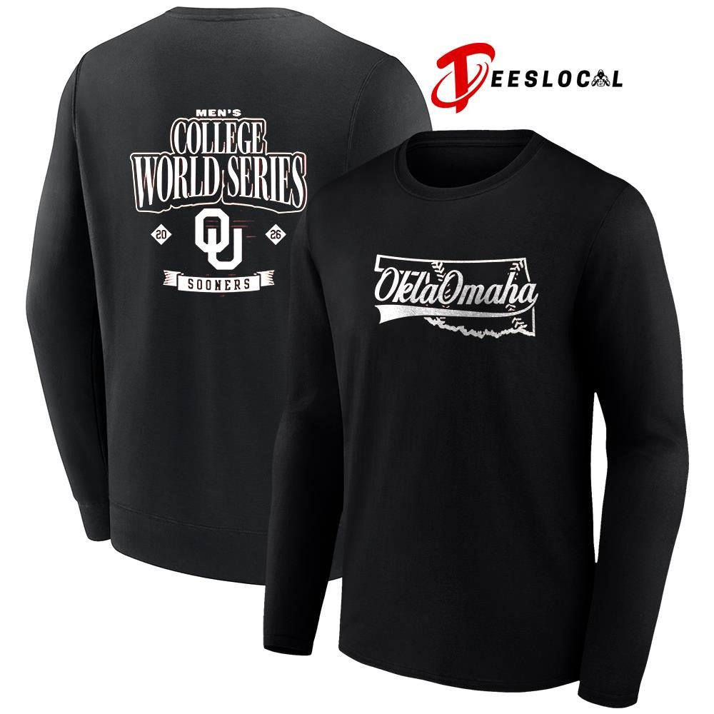 Oklahoma Sooners OklaOmaha college world series logo shirt Unisex