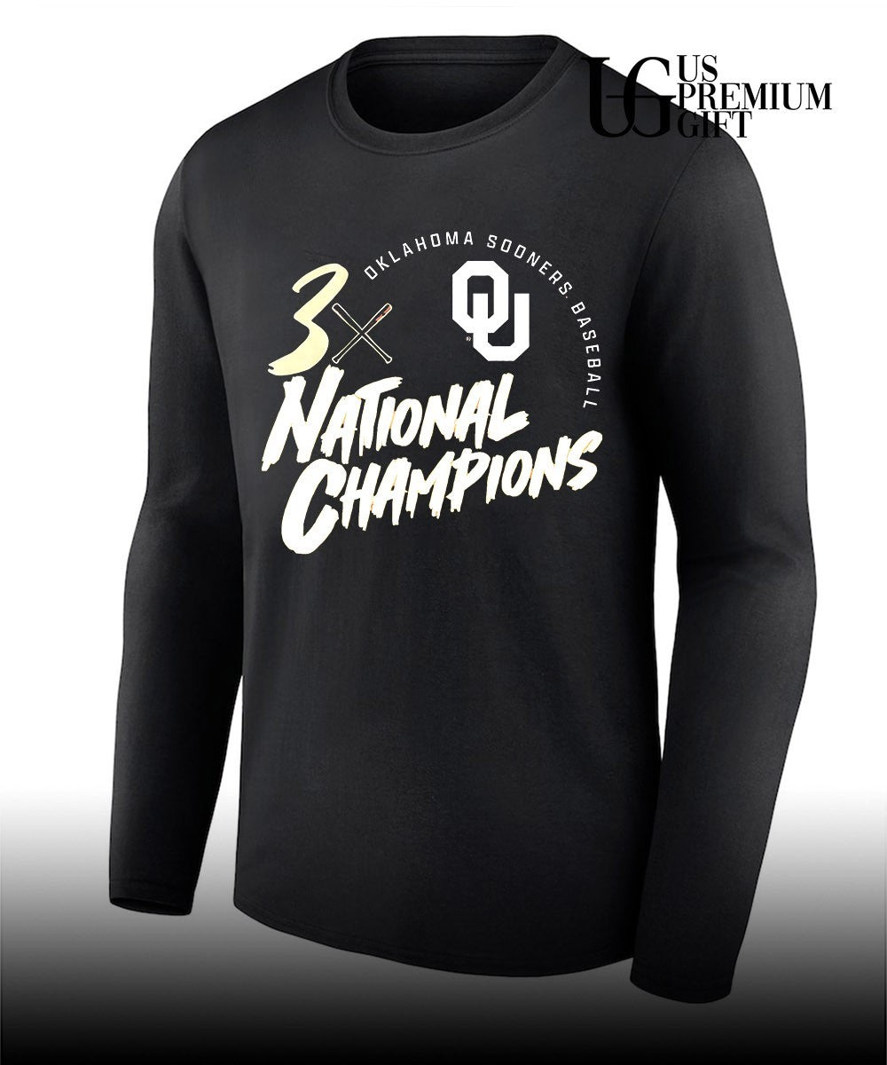Oklahoma Sooners baseball 2026 College World Series Champions shirt Unisex