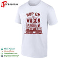 Oklahoma Sooners hop on the wagon Oklahomaha shirt Unisex