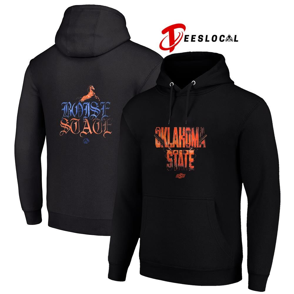 Oklahoma State Cowboys Boise State horse graphic shirt Unisex