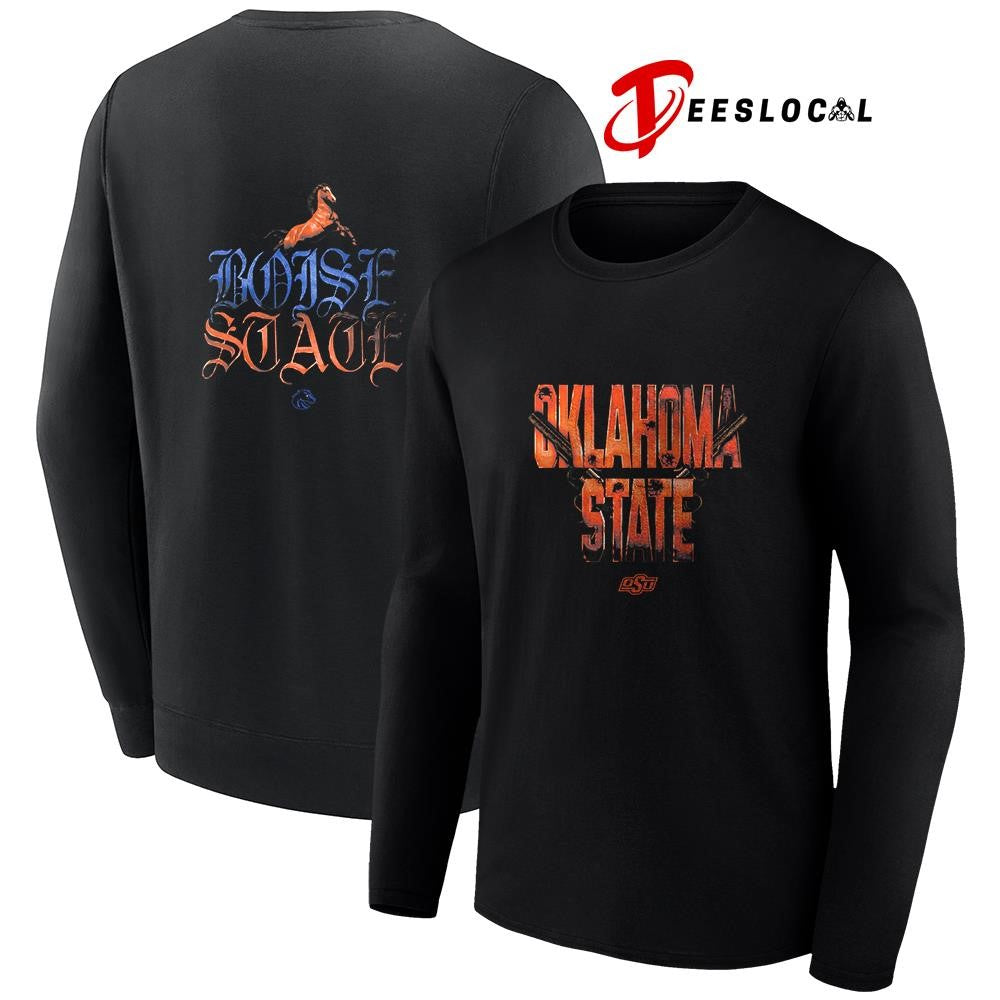 Oklahoma State Cowboys Boise State horse graphic shirt Unisex