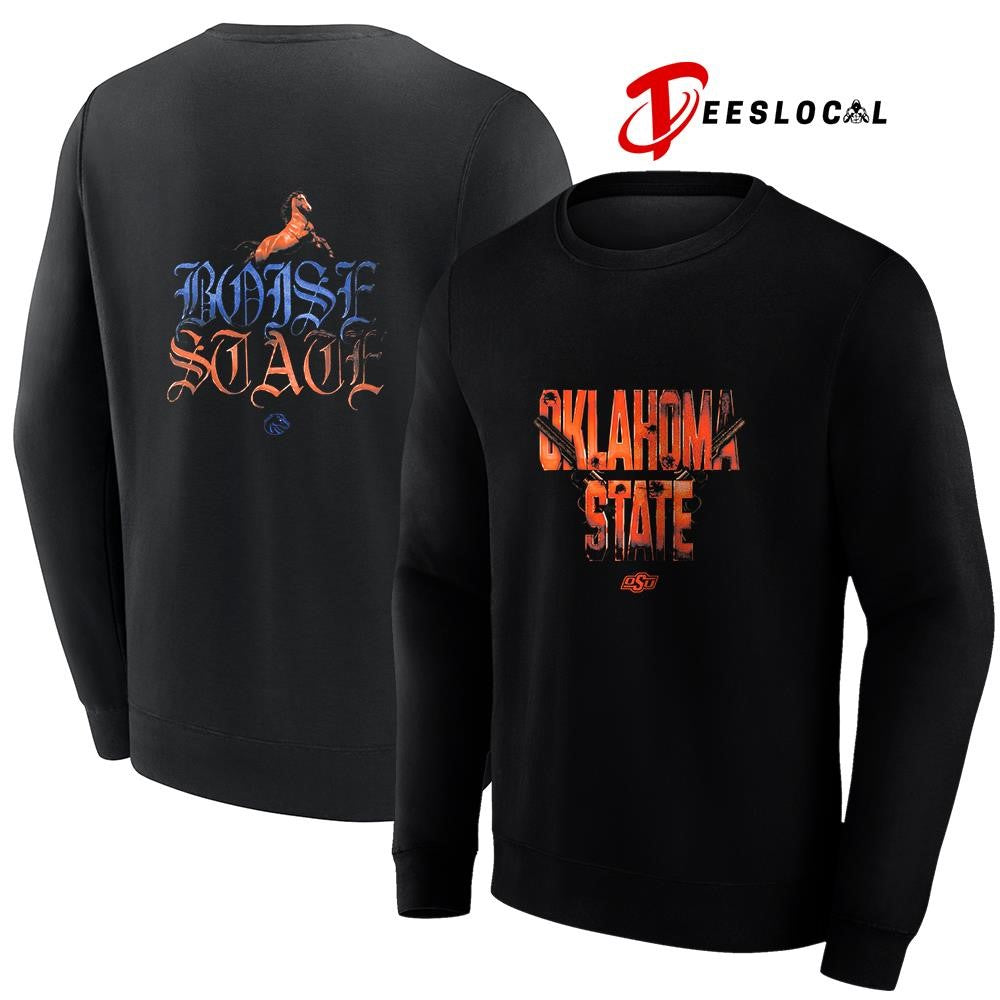 Oklahoma State Cowboys Boise State horse graphic shirt Unisex