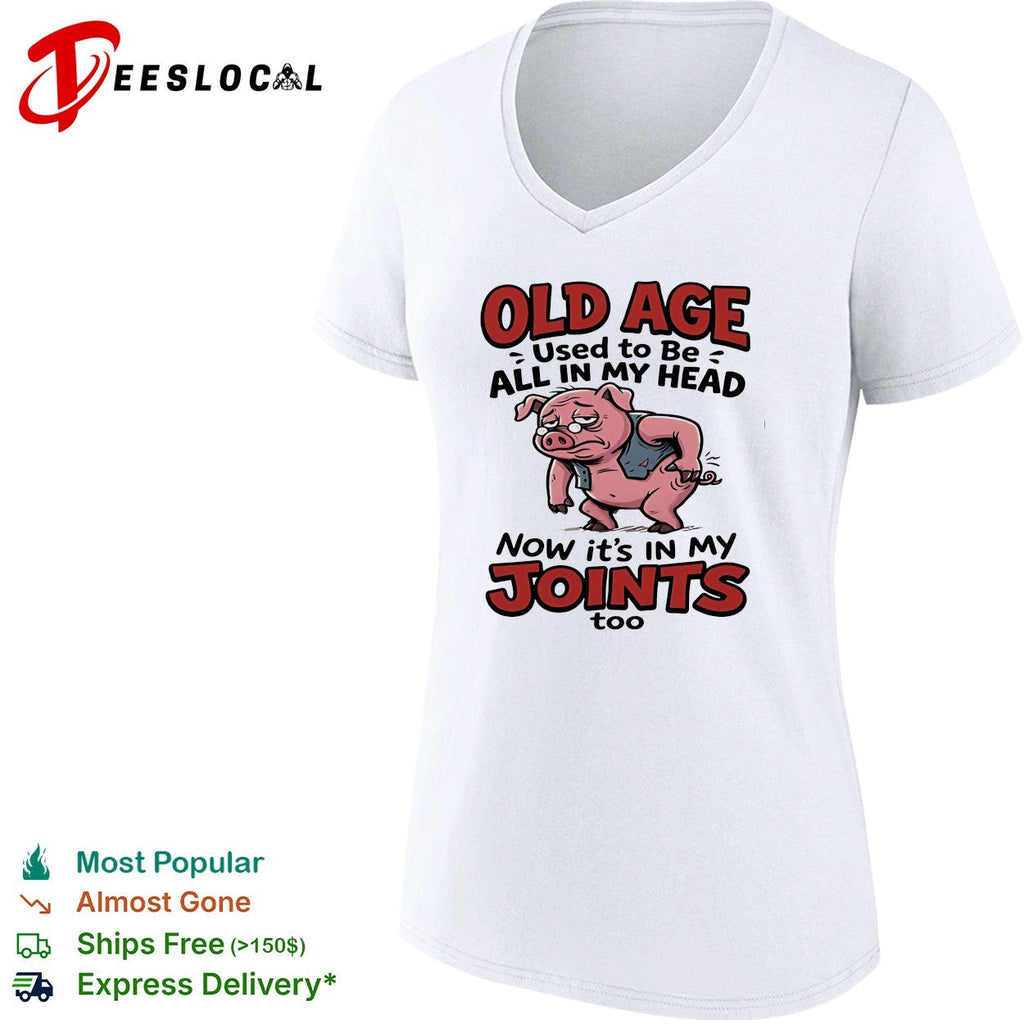 Old pig old age used to be all in my head now it’s in my joints shirt Unisex