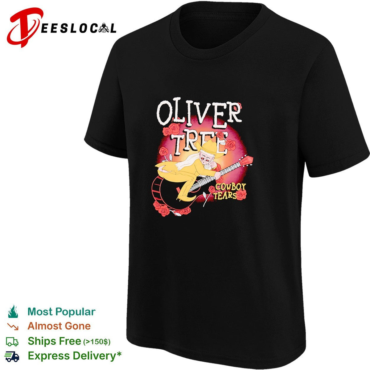 Oliver Tree Cowboy Tears Tour 2022 vintage shirt Unisex