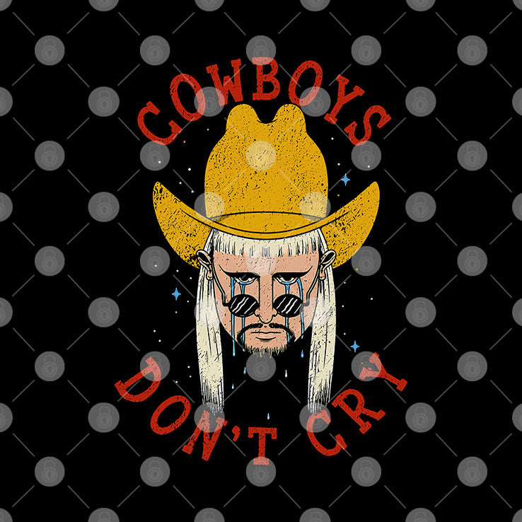 Oliver Tree Cowboys Don’t Cry T Shirt Unisex