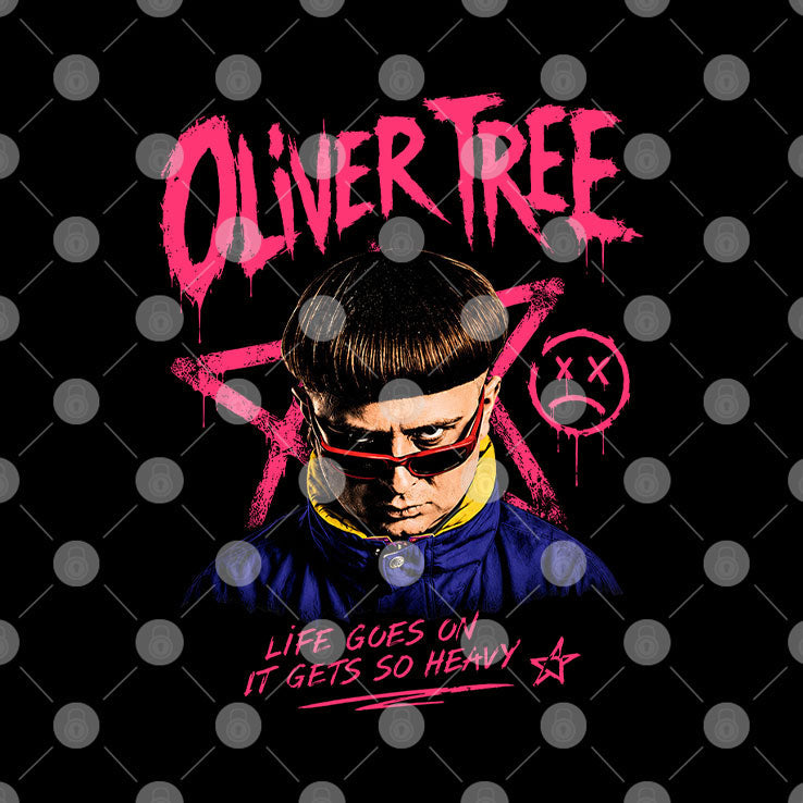 Oliver Tree Life Goes On It Gets So Heavy T Shirt Unisex