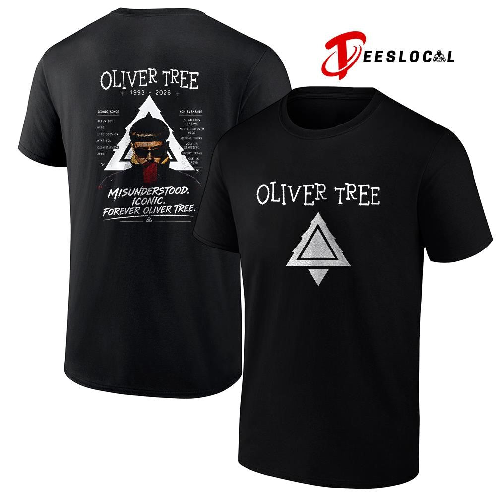 Oliver Tree misunderstood iconic forever graphic shirt Unisex