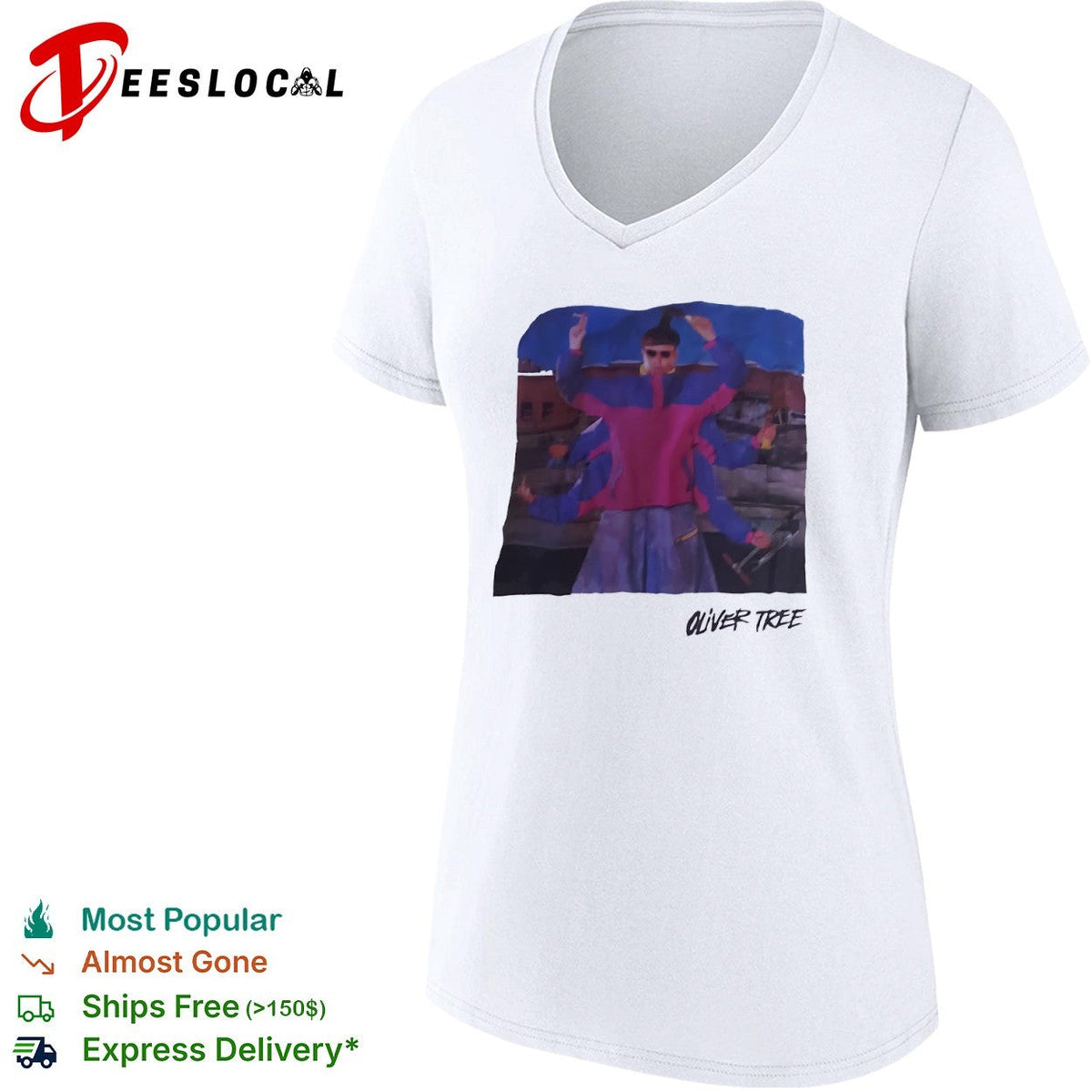 Oliver Tree multi armed deity shirt Unisex