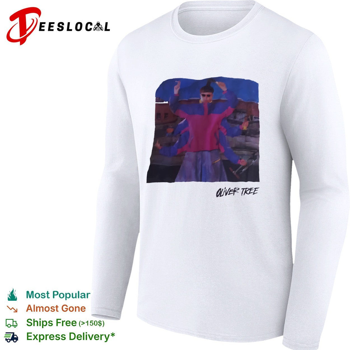 Oliver Tree multi armed deity shirt Unisex