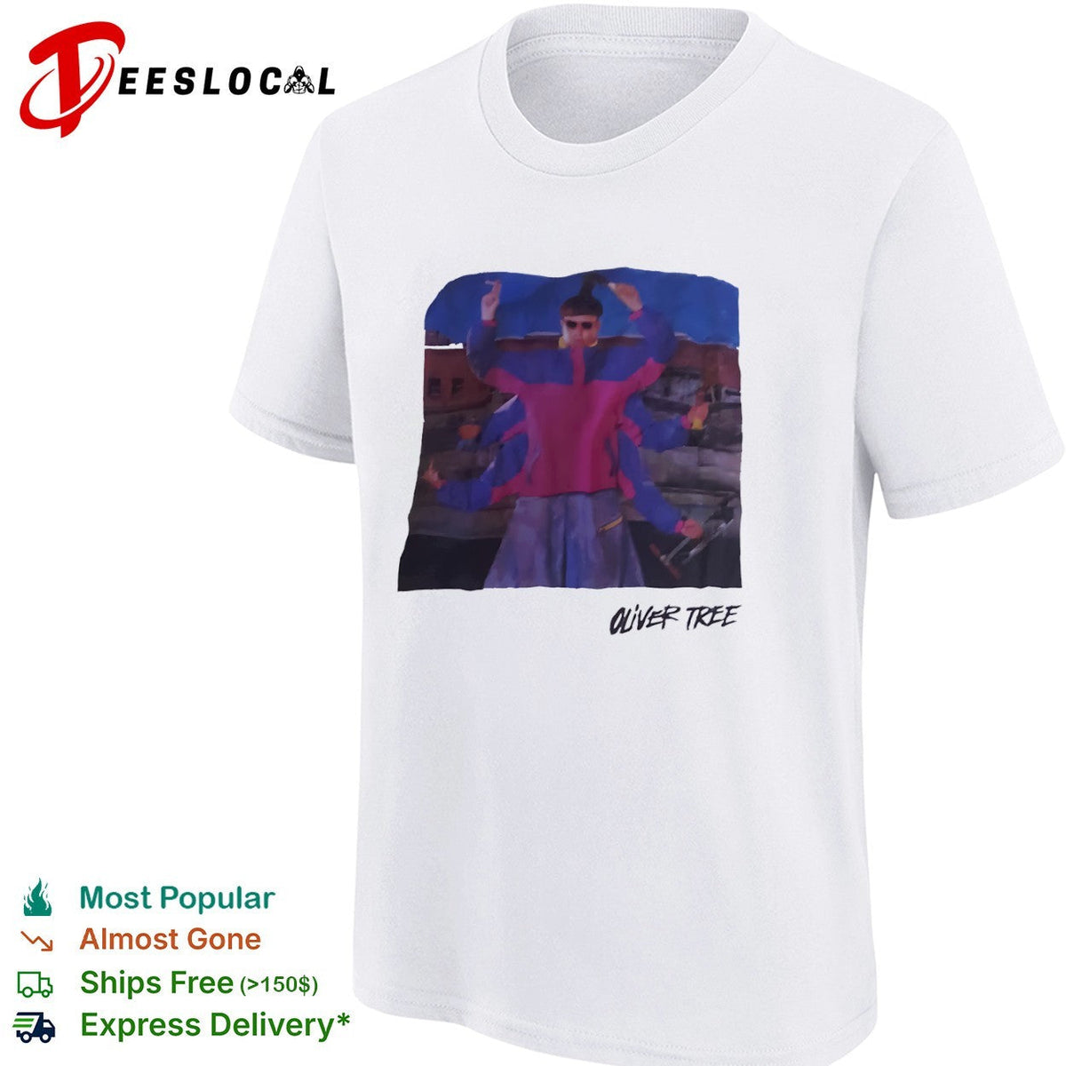 Oliver Tree multi armed deity shirt Unisex