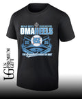 Omaheels North Carolina Tar Heels 2026 Baseball NCAA Men’s College World Series Stadium shirt