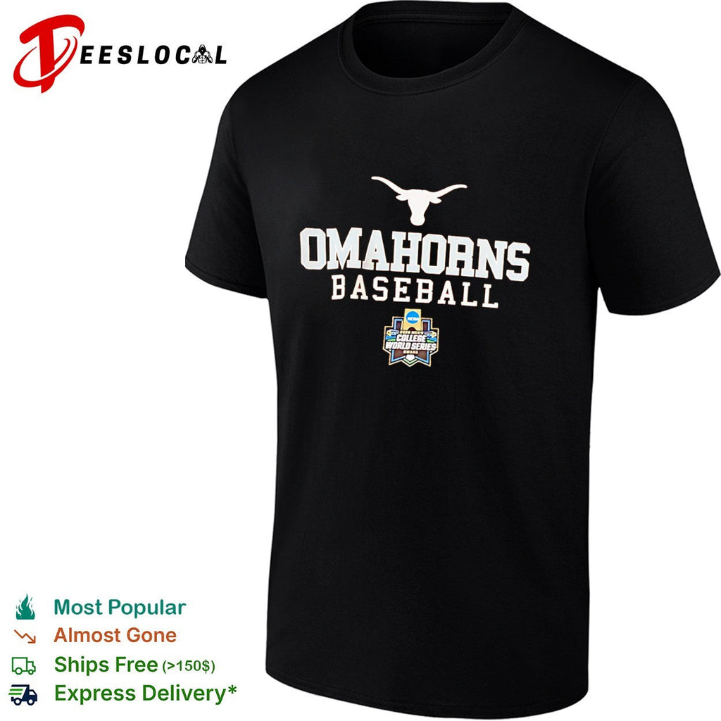 Omahorns Baseball Texas Longhorns 2020 NCAA College World Series Omaha event shirt Unisex