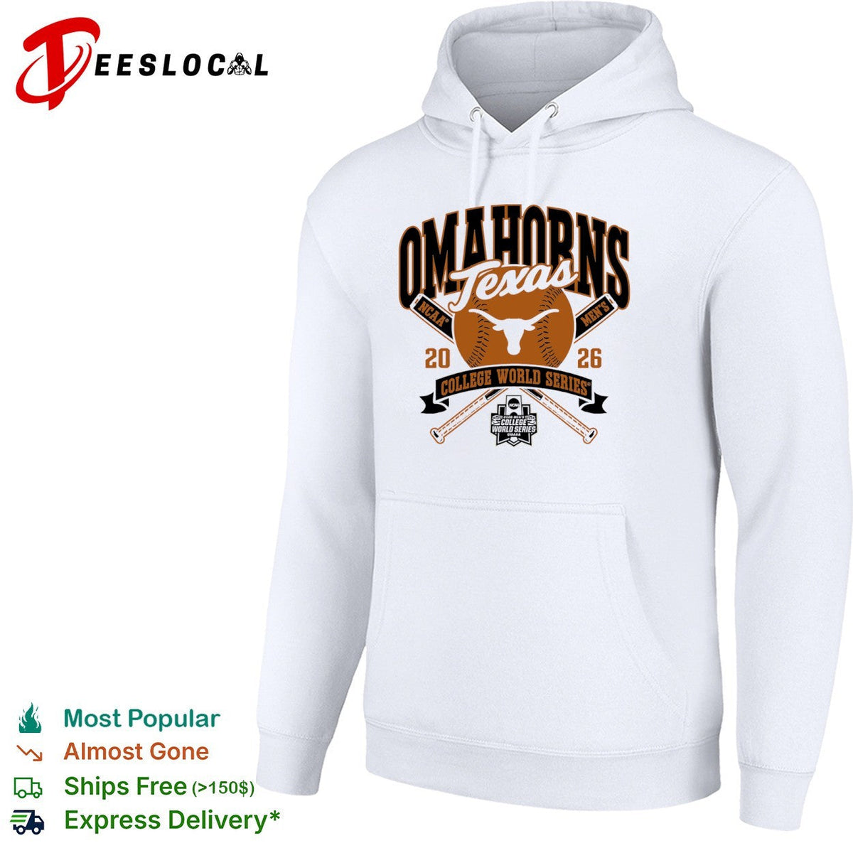 Omahorns Texas Longhorns 2026 NCAA College World Series shirt Unisex