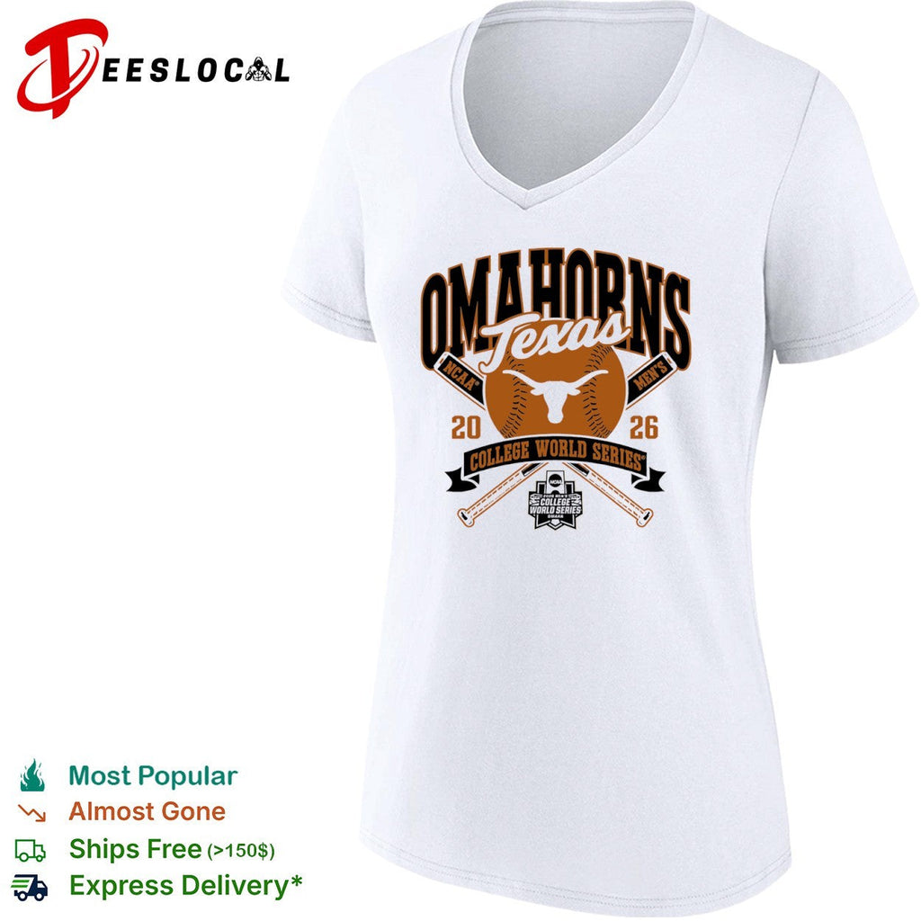 Omahorns Texas Longhorns 2026 NCAA College World Series shirt Unisex