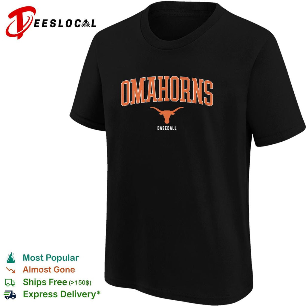 Omahorns Texas Longhorns College World Series baseball Omaha shirt Unisex