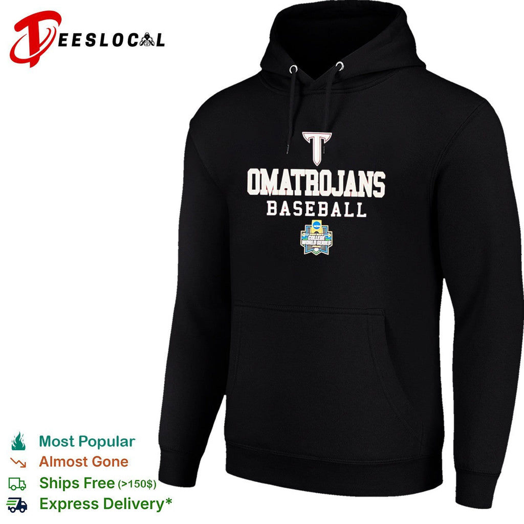 Omatrojans Troy Trojans Baseball 2024 Men’s College World Series Omaha shirt Unisex