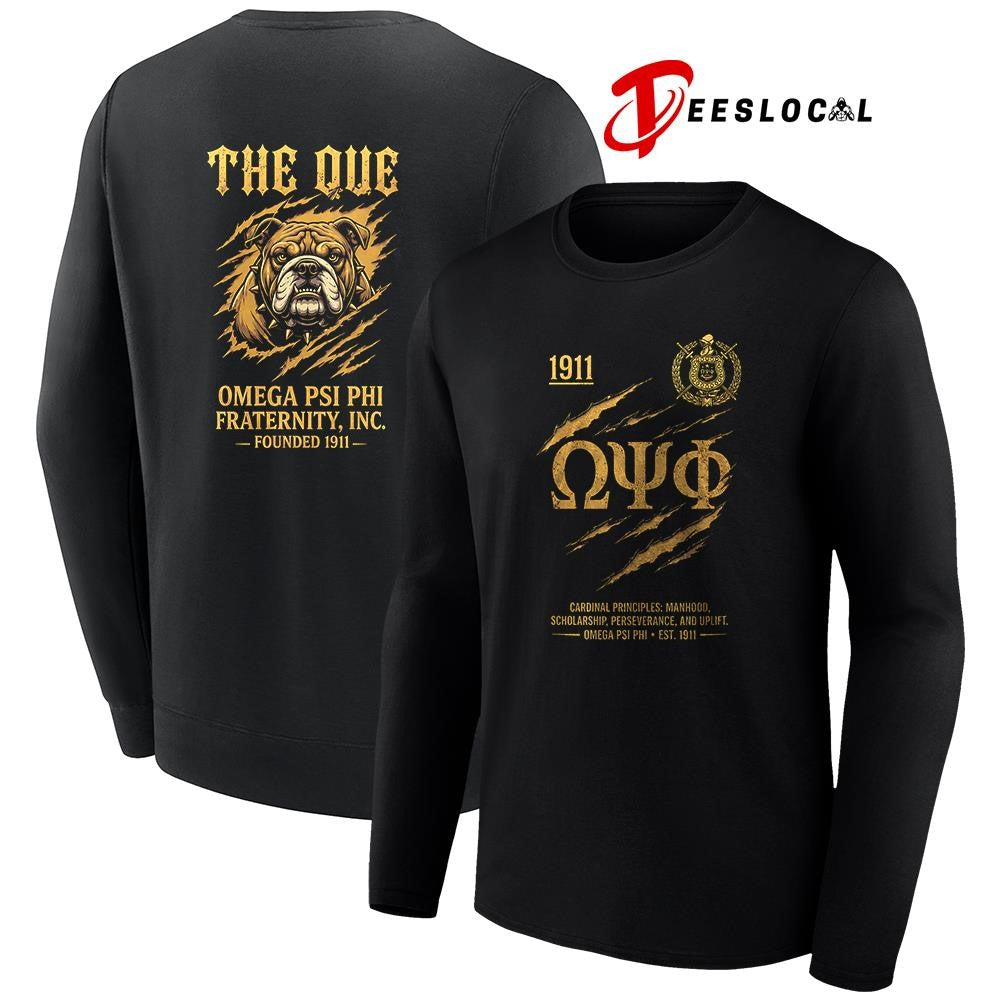 Omega Psi Phi cardinal principles the que shirt Unisex