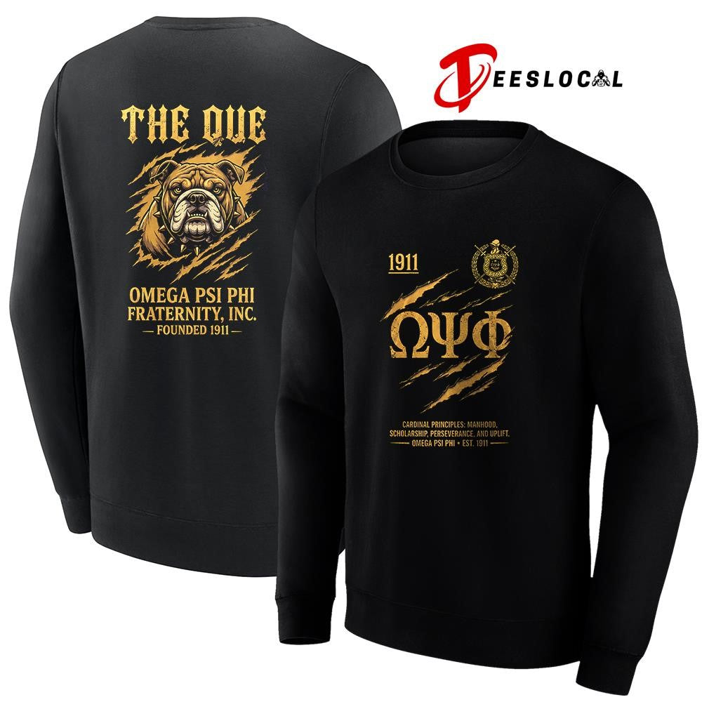 Omega Psi Phi cardinal principles the que shirt Unisex