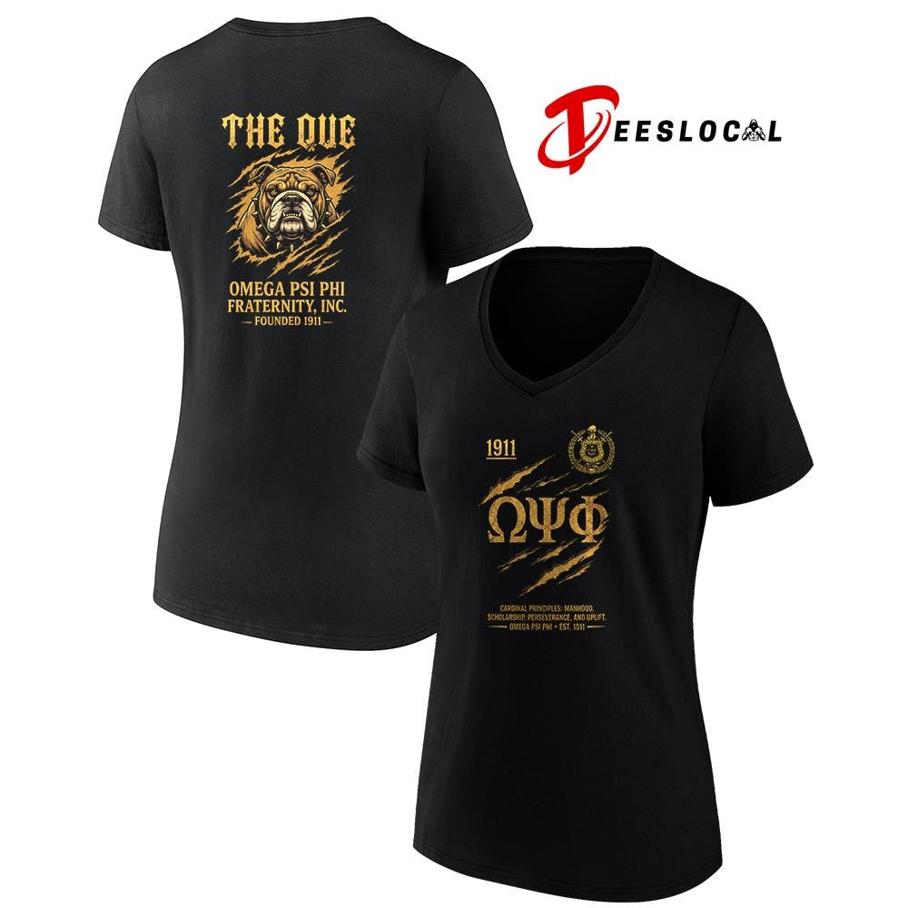 Omega Psi Phi cardinal principles the que shirt Unisex