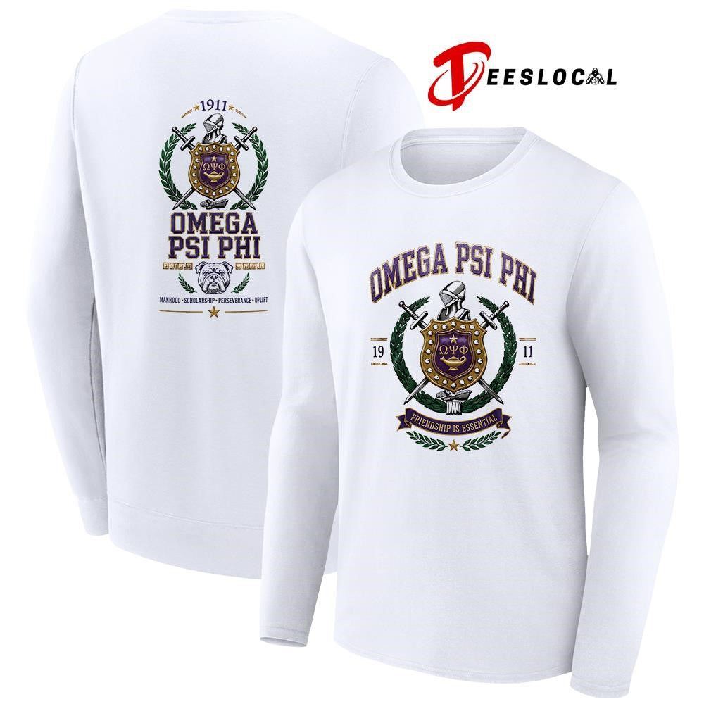 Omega Psi Phi manhood scholarship perseverance uplift graphic shirt Unisex