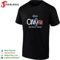On Air Real Baron Podcast neon sign design logo for branding promotional podcast shirt Unisex