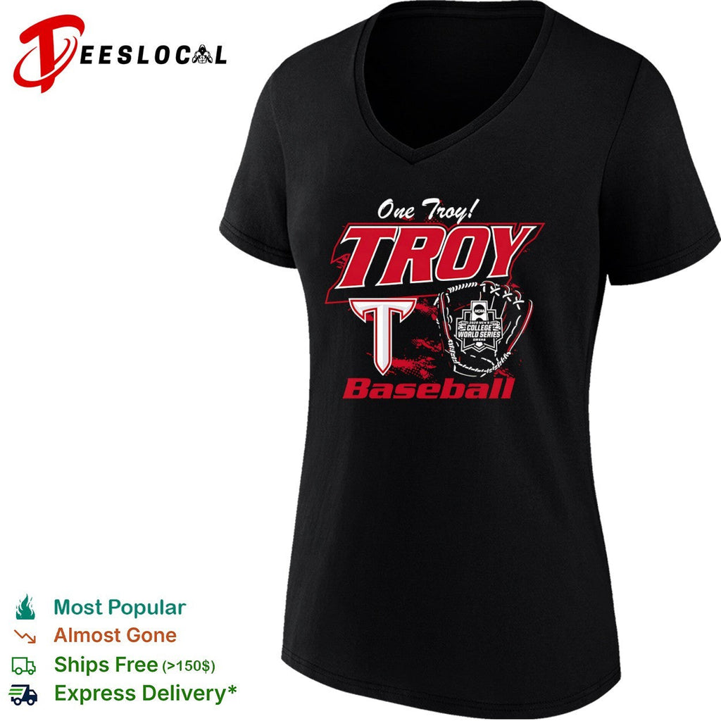 One Troy Troy Baseball 2026 NCAA Men’s College World Series Omaha shirt Unisex
