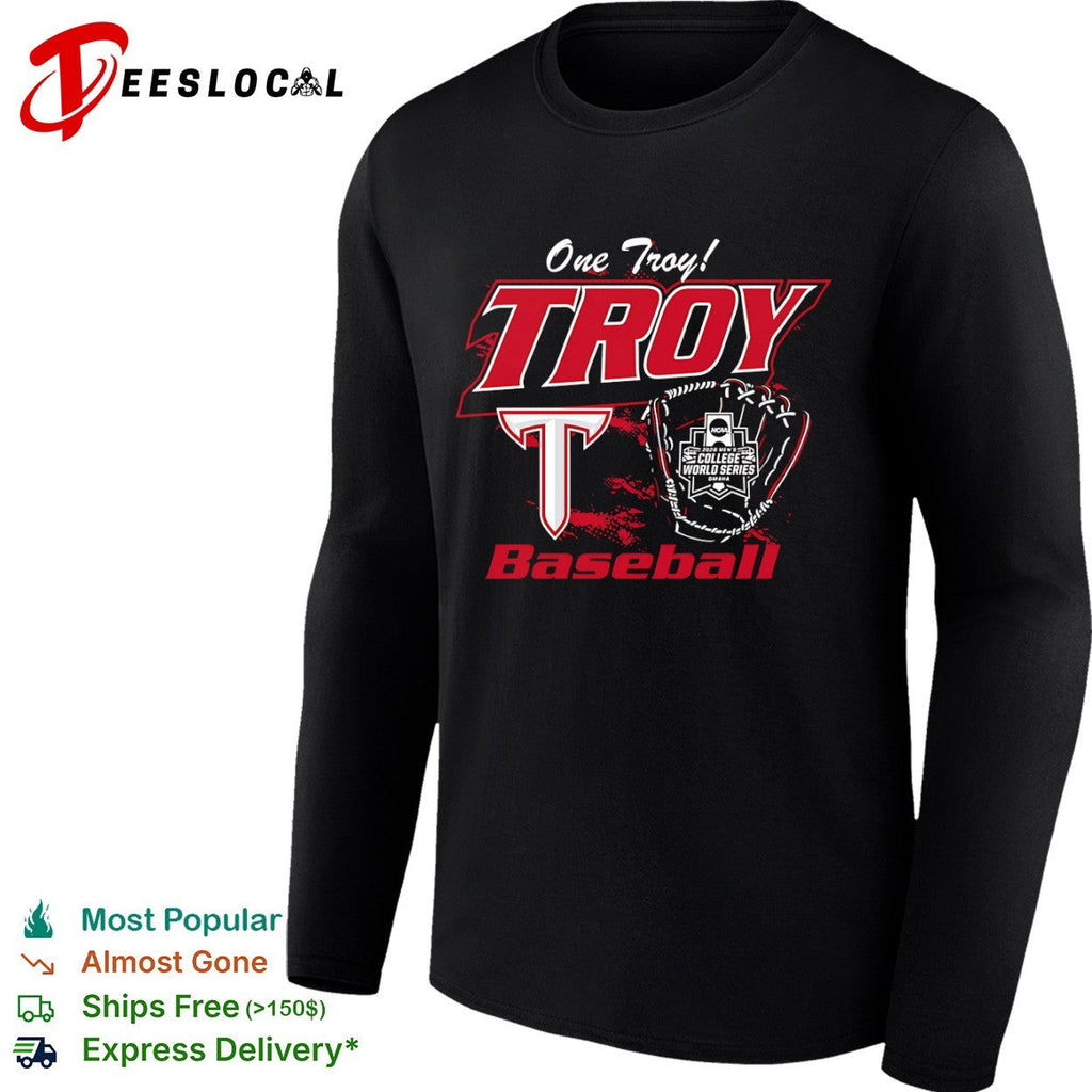 One Troy Troy Baseball 2026 NCAA Men’s College World Series Omaha shirt Unisex