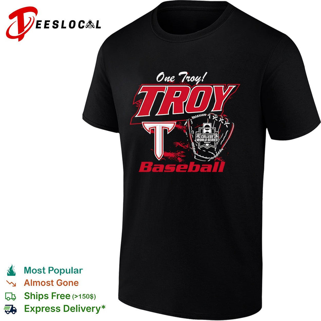 One Troy Troy Baseball 2026 NCAA Men’s College World Series Omaha shirt Unisex