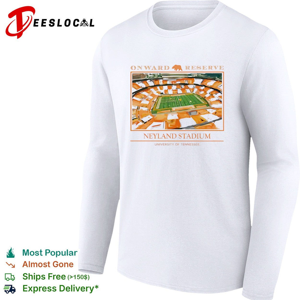 Onward Reserve Neyland Stadium University of Tennessee Volunteers football shirt Unisex