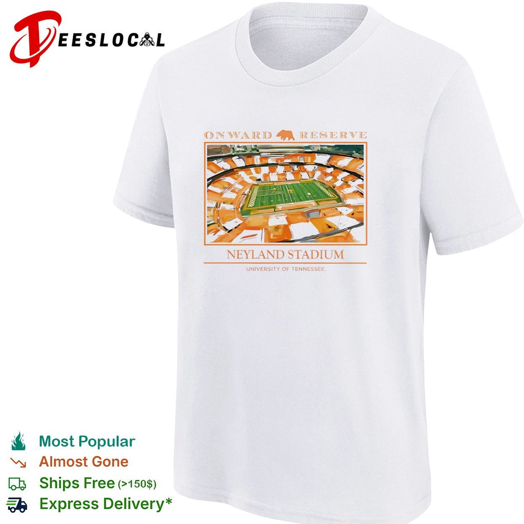 Onward Reserve Neyland Stadium University of Tennessee Volunteers football shirt Unisex