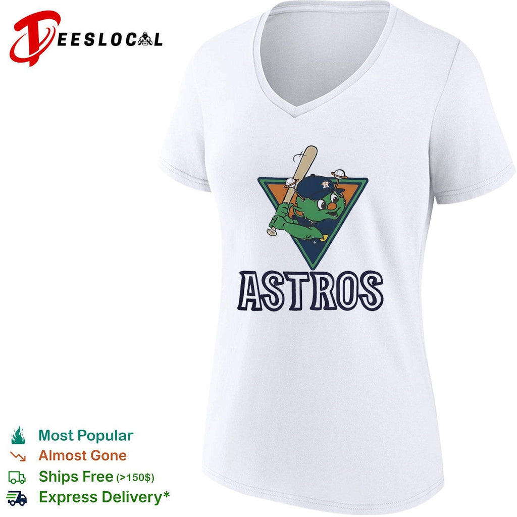 Orbit the Houston Astros Mascot with Saturn Rings and Baseball shirt Unisex