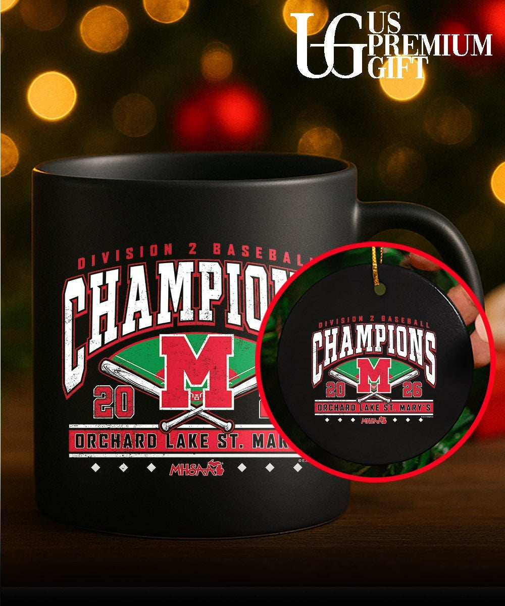 Orchard Lake St. Mary’s MHSAA Baseball D2 Champions 2026 shirt Unisex
