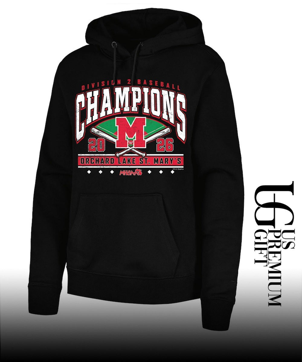 Orchard Lake St. Mary’s MHSAA Baseball D2 Champions 2026 shirt Unisex