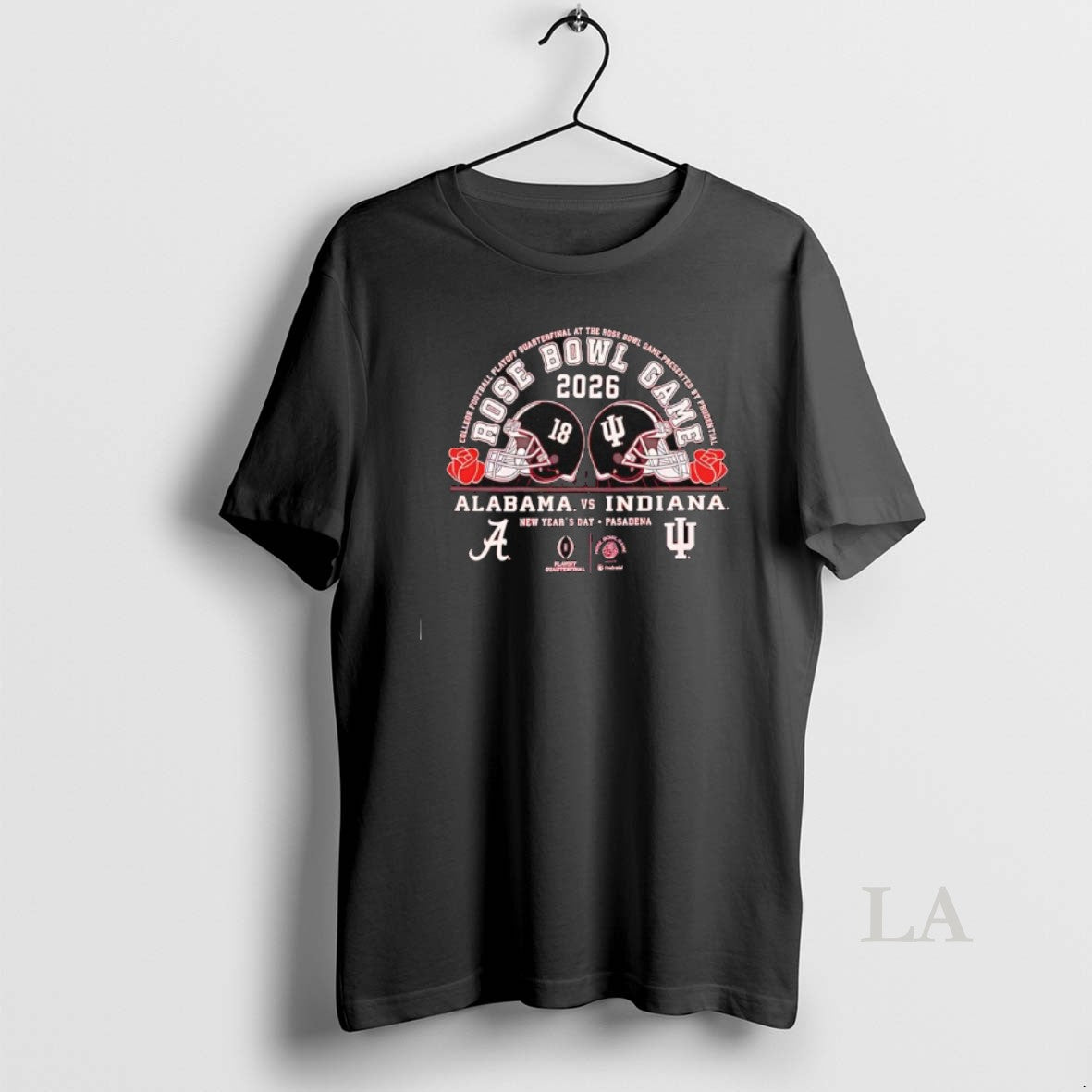 Original Alabama Vs Indiana Football 2026 Rose Bowl Head To Head Unisex