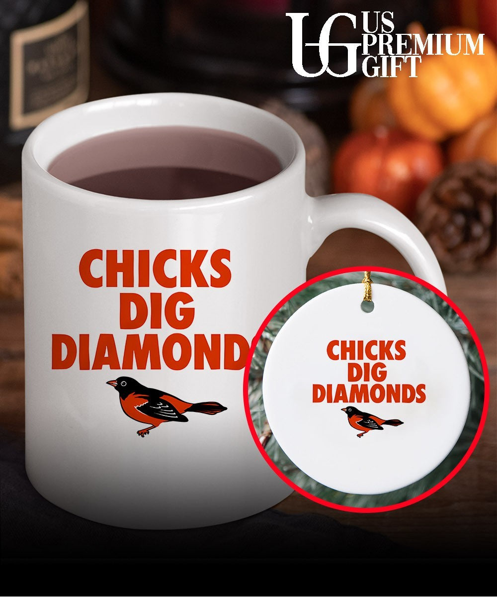 Orioles Chicks Dig Diamonds shirt Unisex