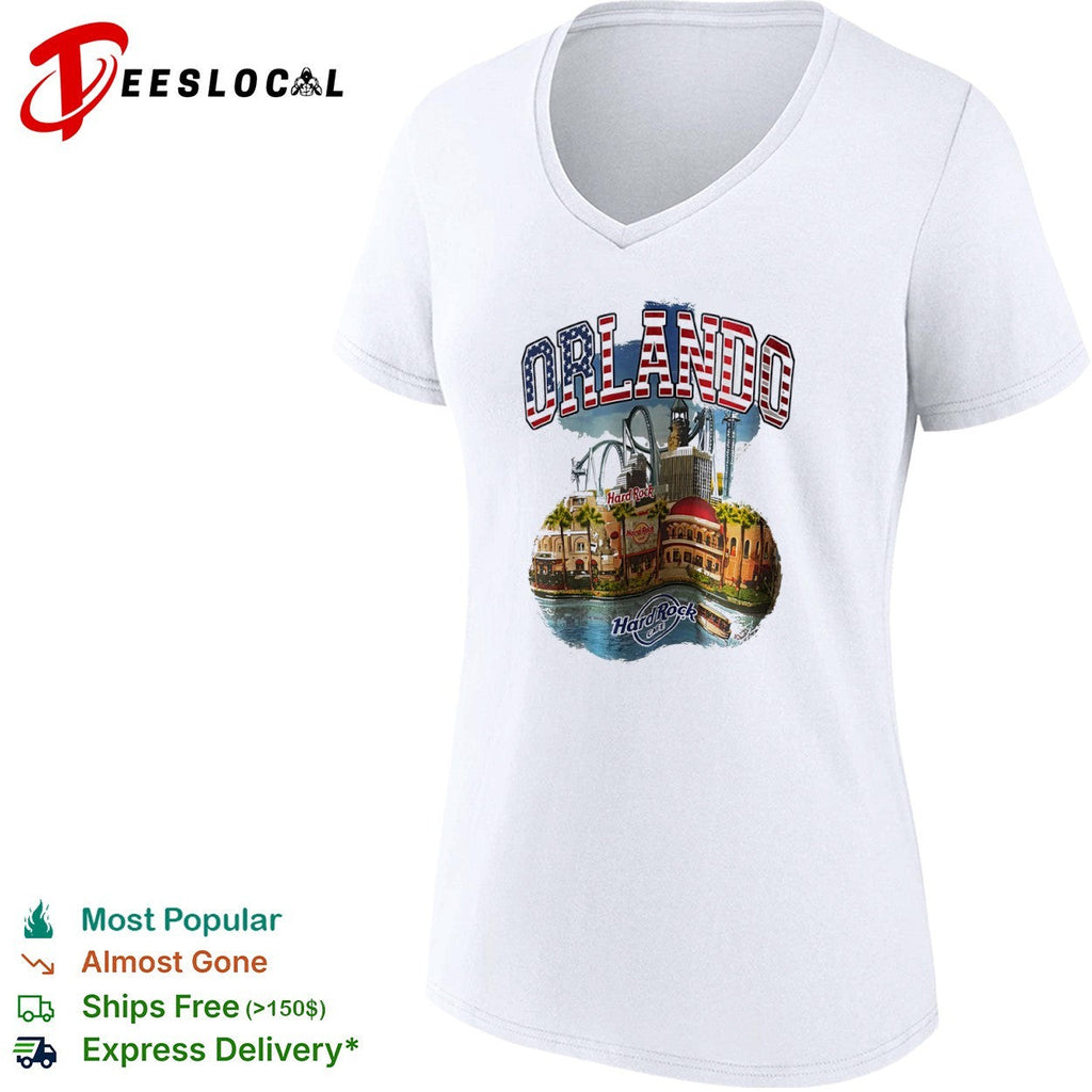 Orlando Hard Rock Cafe skyline shirt Unisex