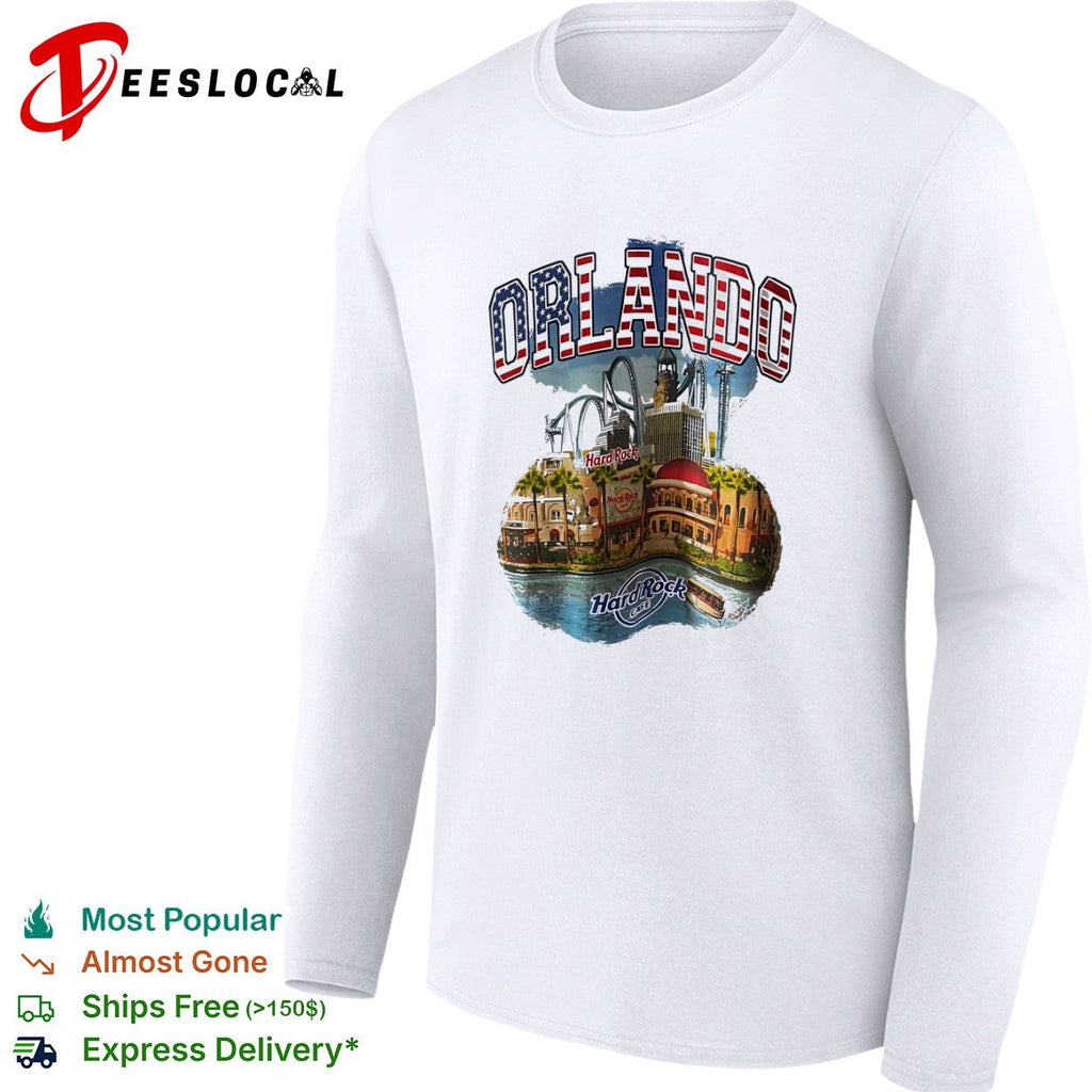 Orlando Hard Rock Cafe skyline shirt Unisex