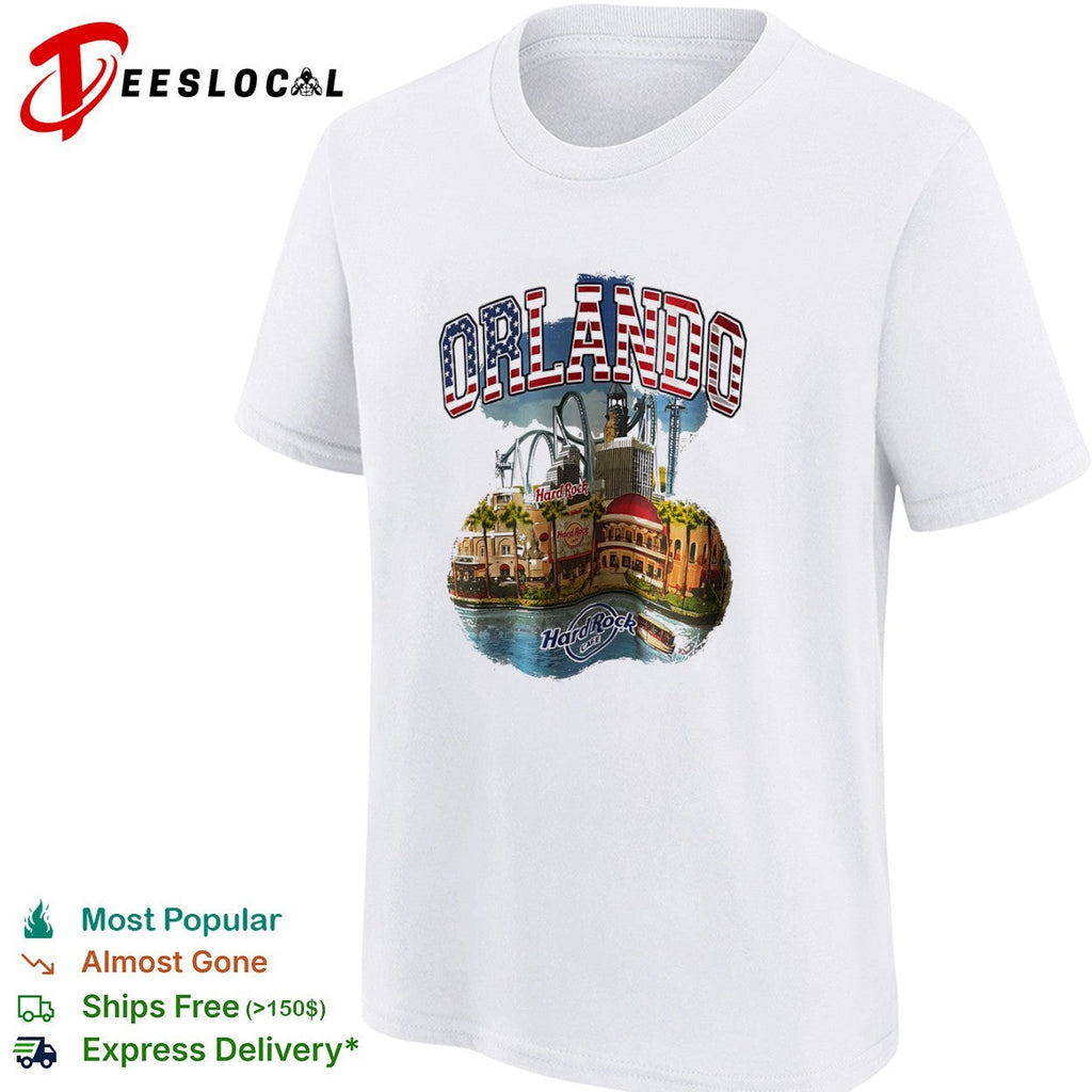 Orlando Hard Rock Cafe skyline shirt Unisex