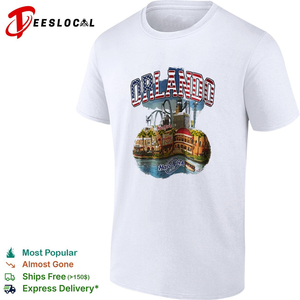 Orlando Hard Rock Cafe skyline shirt Unisex