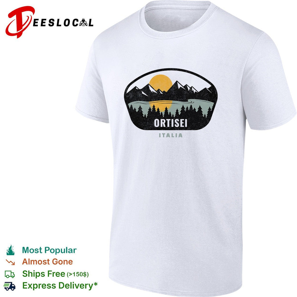 Ortisei Italia mountain shirt Unisex
